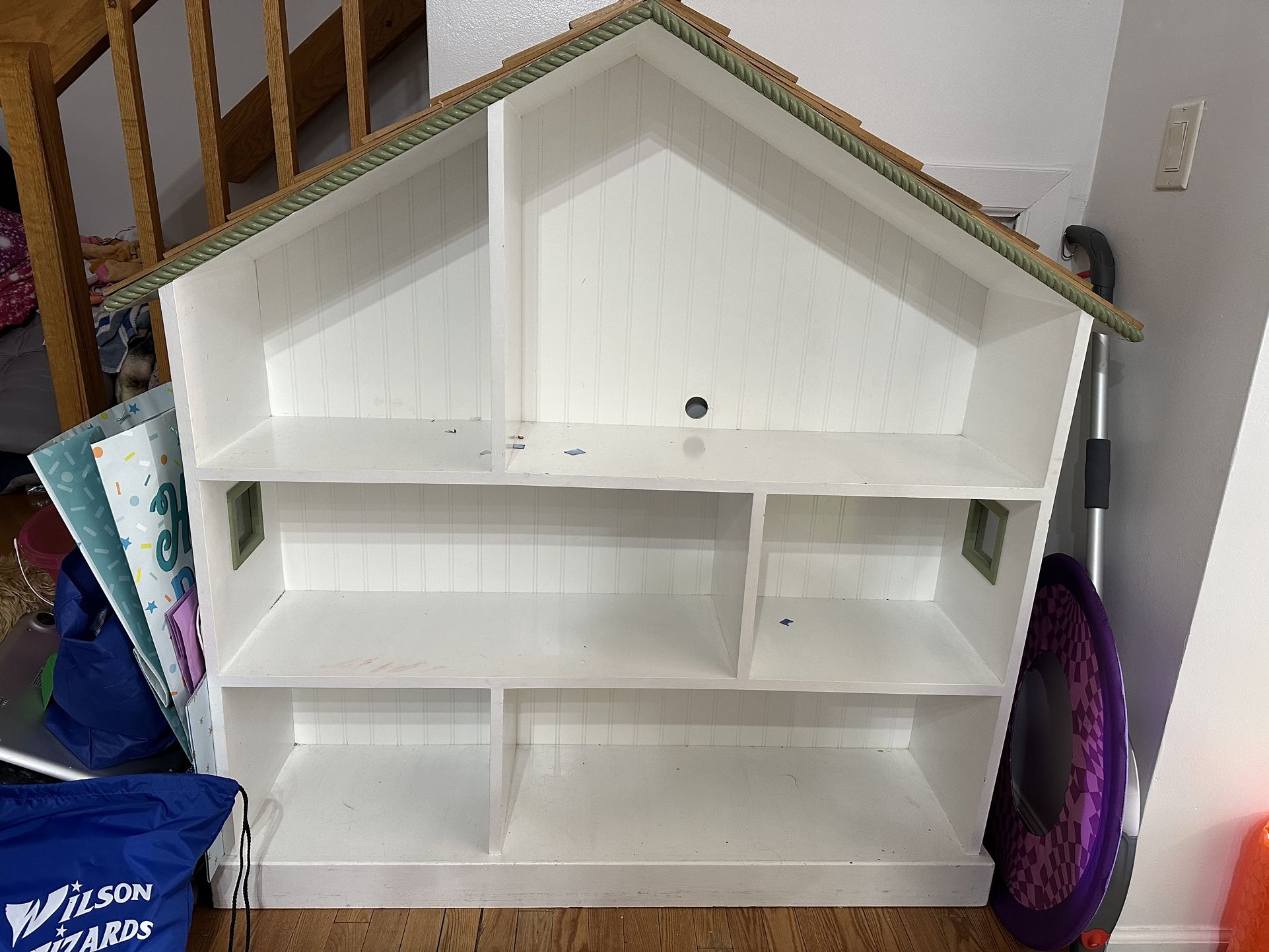 Custom Wood Bookcase