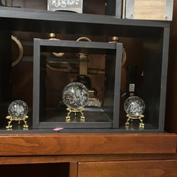 📦 BRAND NEW IN BOX! Black Cube Shelves / Storage Units (Set of 4) 📦