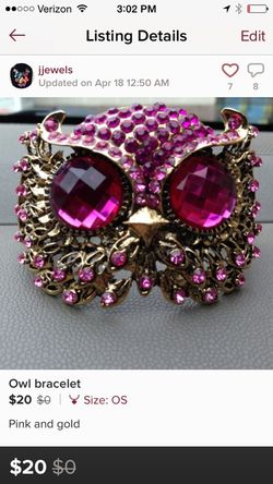 Owl bracelet