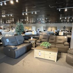 Power Reclining Sofa And Loveseat