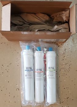 New Unused Reverse Osmosis Water Filter Set