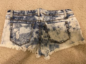 Denim shorts and Sundress