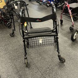 Nova Rollator Cruiser Walker With Seat New Out Of Box