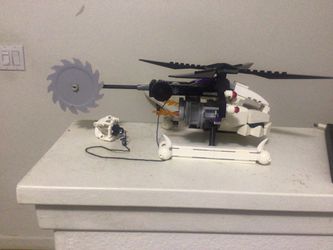 LEGO Ninjago Lightning Dragon Battle 2521 Skull Helicopter Only 99% (Retired)