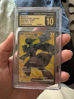 CGC Pristine 10 Zekrom ex Japanese Pokémon