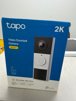 Tapo D210 Video Doorbell Camera - 2K Smart Security