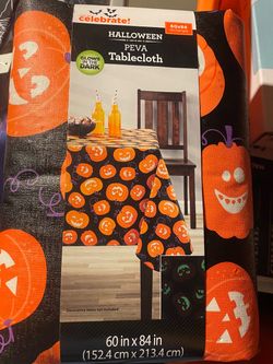 Halloween tablecloth