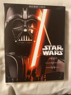 Star Wars original trilogy DVD and Blu-ray combo pack