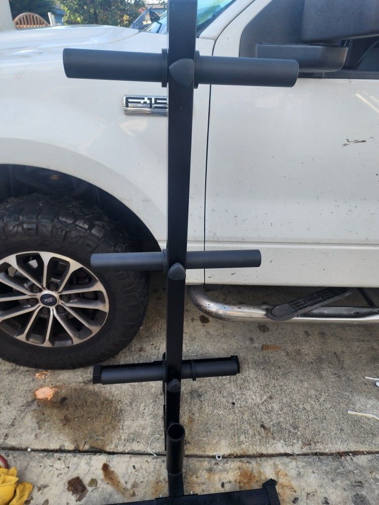 Olympic Weight Tree With Bar Holder