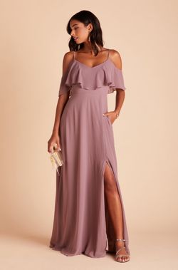 Mauve Bridesmaids Dress Size Extra Large