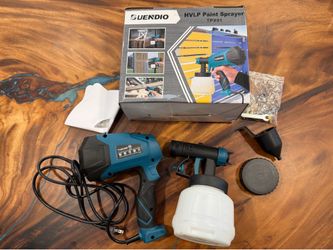 FUENDIO HVLP Paint Sprayer (Model TPX01)-Open Box -Used one time