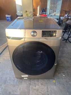 New Samsung washer $400 works good , can deliver