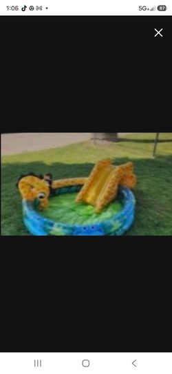 Kiddy pool, inflatable, new
