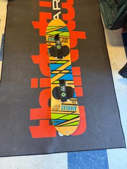 kids 110 snowboard and bindings