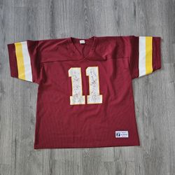 Vintage Logo 7 Washington Redskins Jersey Mens Size XL 50-52