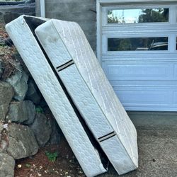 Free Mattress and Boxspring