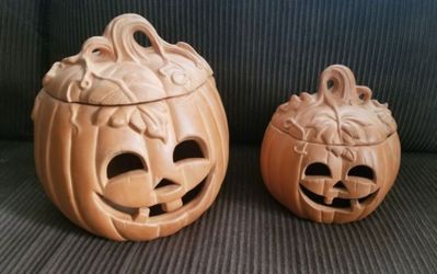 Halloween pumpkins decor