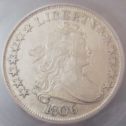 1806 50C Bust Half Dollar.