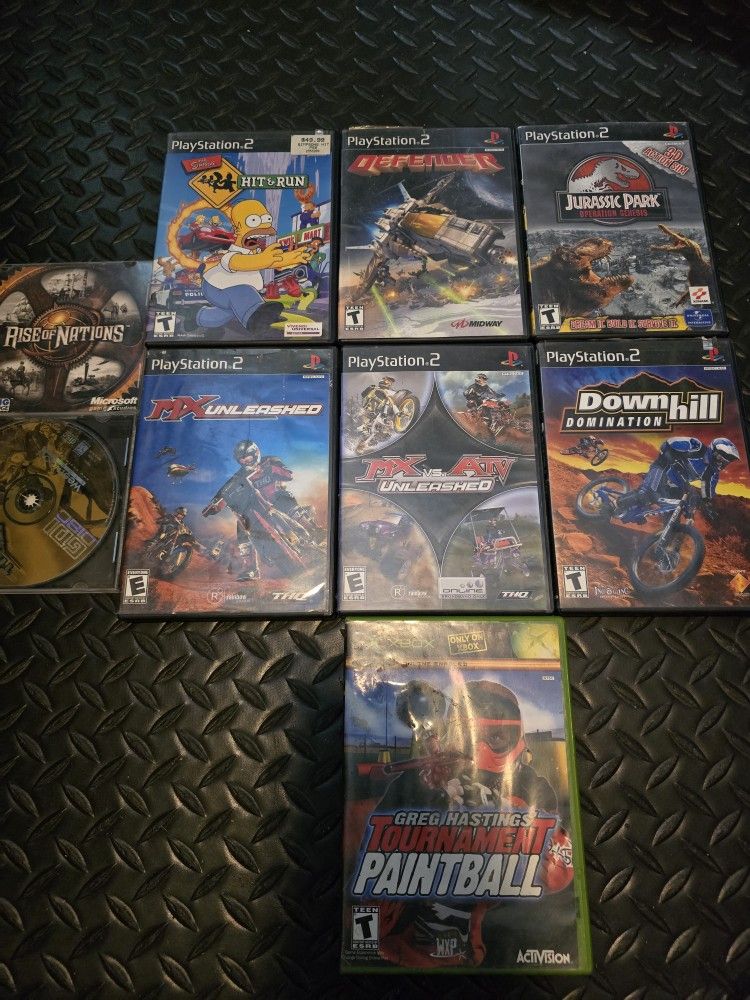 Playstation 2/ Xbox Games