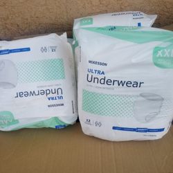 Adult Pull Up Undergarments $2.50 Each Bag