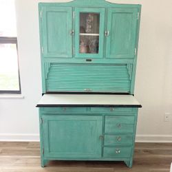 Antique Hoosier Kitchen Cabinet Flour Bin 