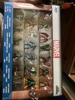 Marvel,dc And Minecraft Collectible Metal Figuines