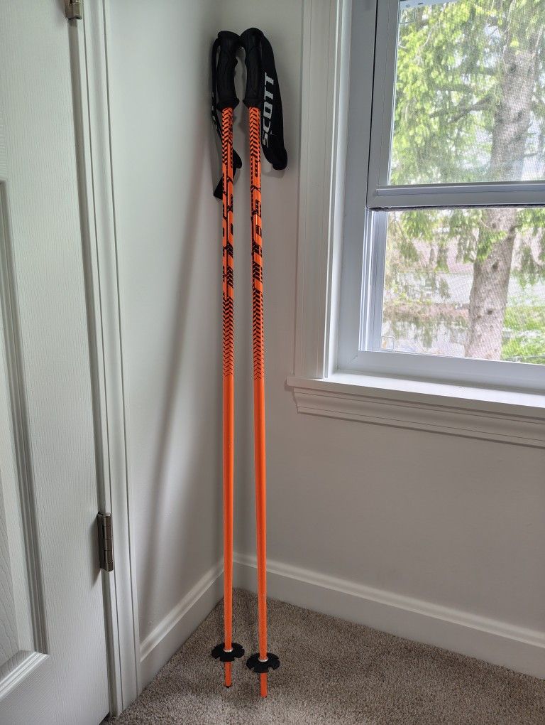 Scott 540 Ski Poles Orange