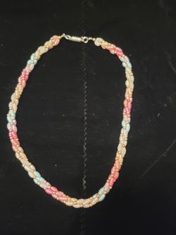 Faux Pearl Multi-Stranded Necklace