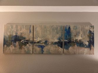 3 piece canvas art