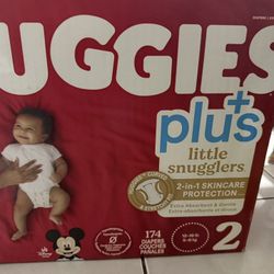 Huggies Plus Little snuggles Size 2