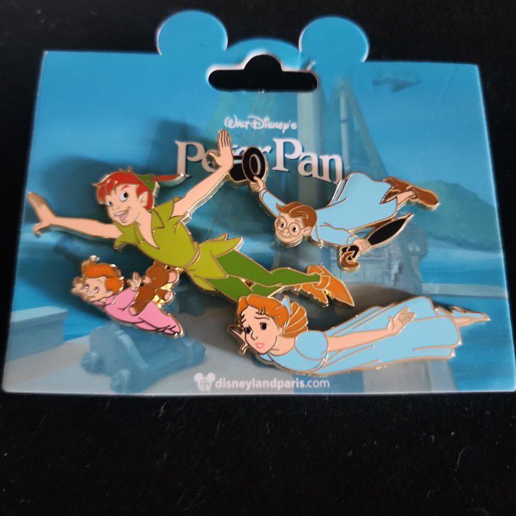 Disney Paris Peter Pan Pin 