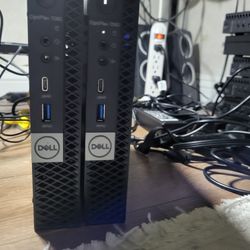 Dell Optiplex 7060 MicroPC. 
8thGen-i5-8500T-256NVMe-8GbRam-2xDp-Win11Pro-WiFi-Charger.