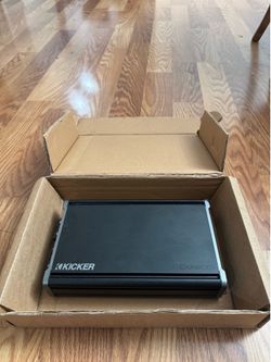 Kicker Amplifier  CX1200.1 1200W Mono D Audio like new