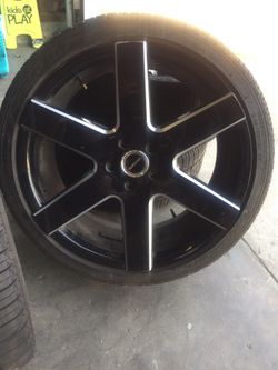 20’s with new tires . Fits 2013 - 2017 Honda Accord