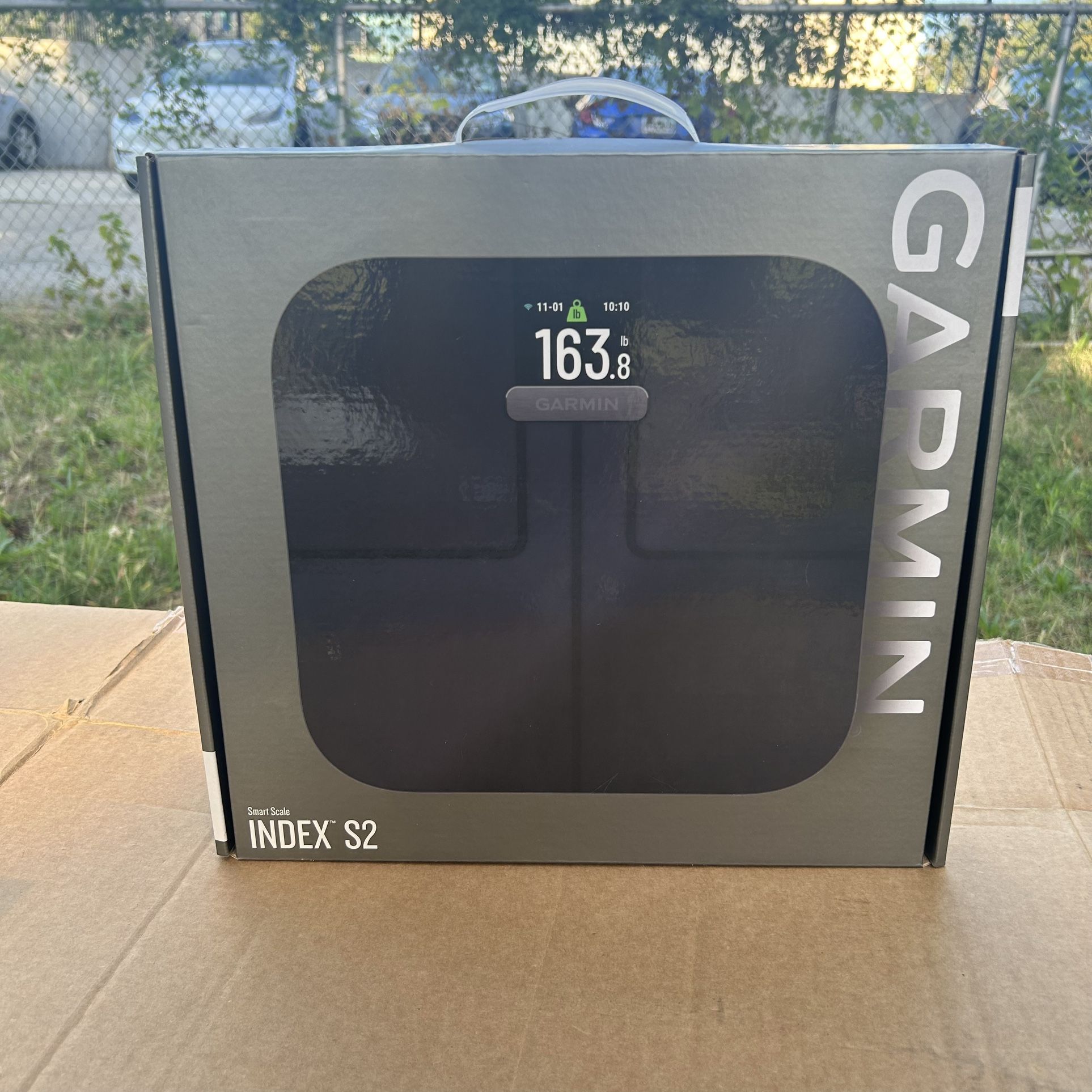 Garmin Index S2 Smart Scale Black Brand New