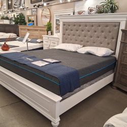 4PC Bedroom Set In White