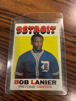 Bob Lanier rookie card