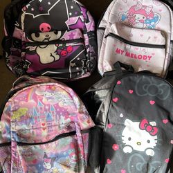 Used Sanrio Backpacks 