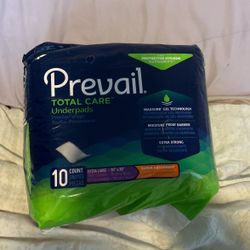 Prevail Total Care Underpads