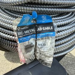 Wire 12/2 250’ MC Metal Clad 220Volt Solid Copper 
