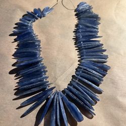 15inch Strand Of Kyanite  Gemstone Top Drilled  Beads 
