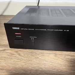 Vintage Yamaha M-35 Stereo 2-4 Ch. Power Amplifier 