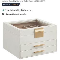 songmics jewelry box