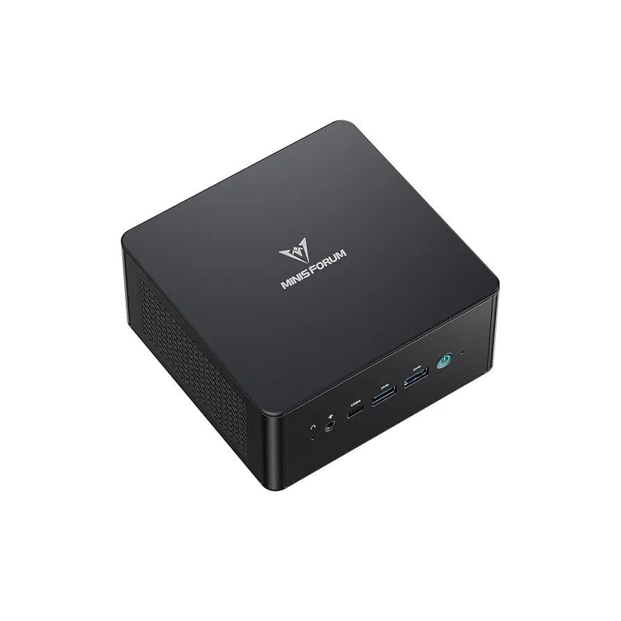 MINISFORUM UM890 Pro Mini PC, AMD Ryzen 9 8945HS (up to 5.2GHz), Mini Desktop Quad Display HDMI