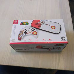 Super Mario Controller And Case New Switch 