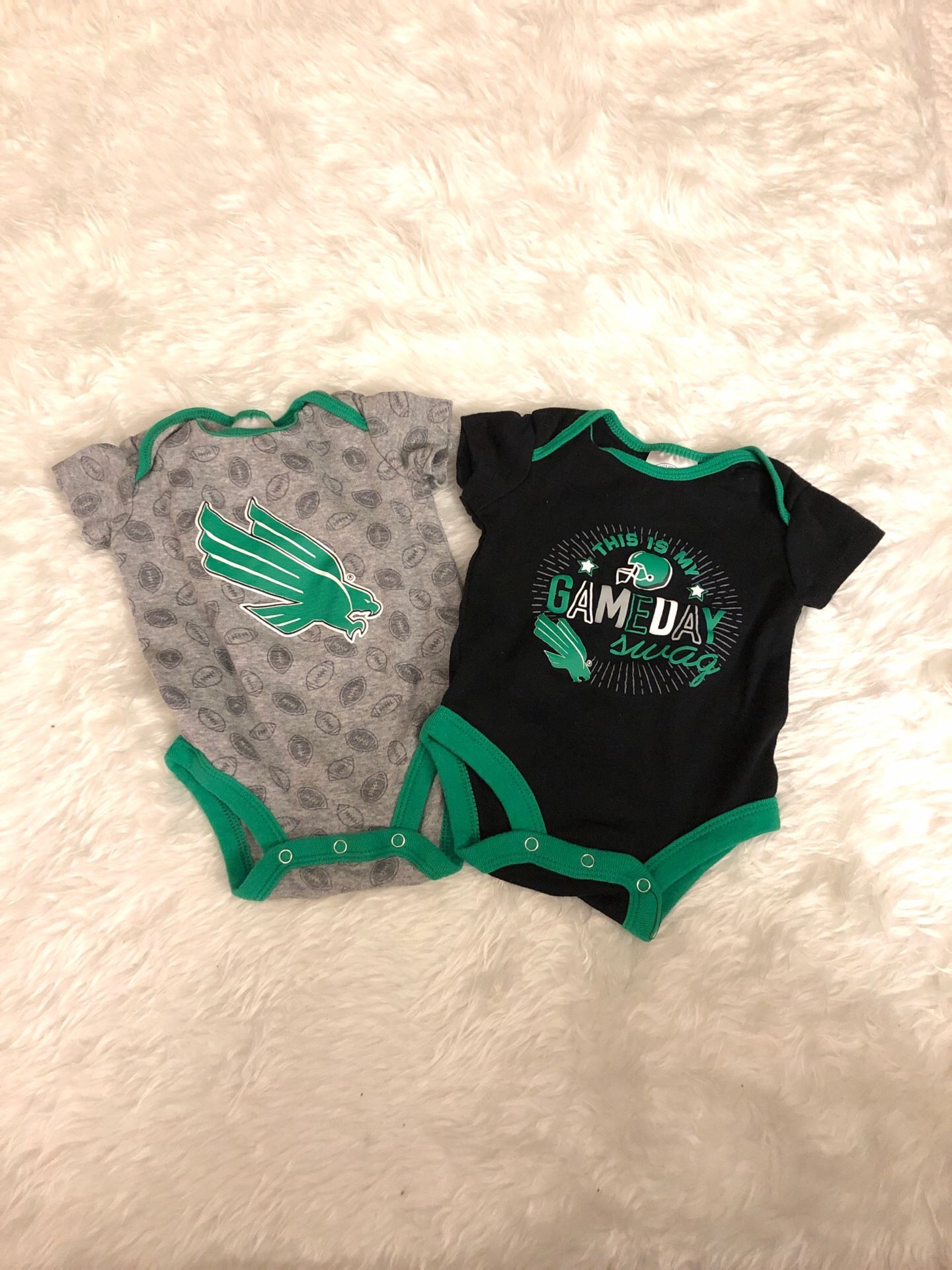 Mean green onesies