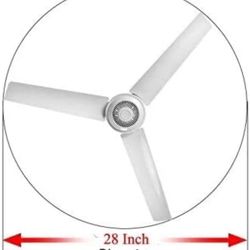 All New 28” Inch 110V AC Electric Ceiling Fan
