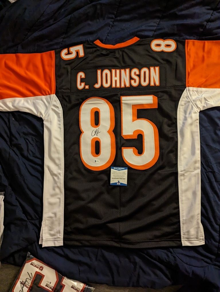 Chad Johnson "Ochocinco" Signed Jersey W/COA