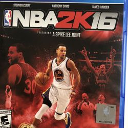 PS4 NBA2K16 Video Game