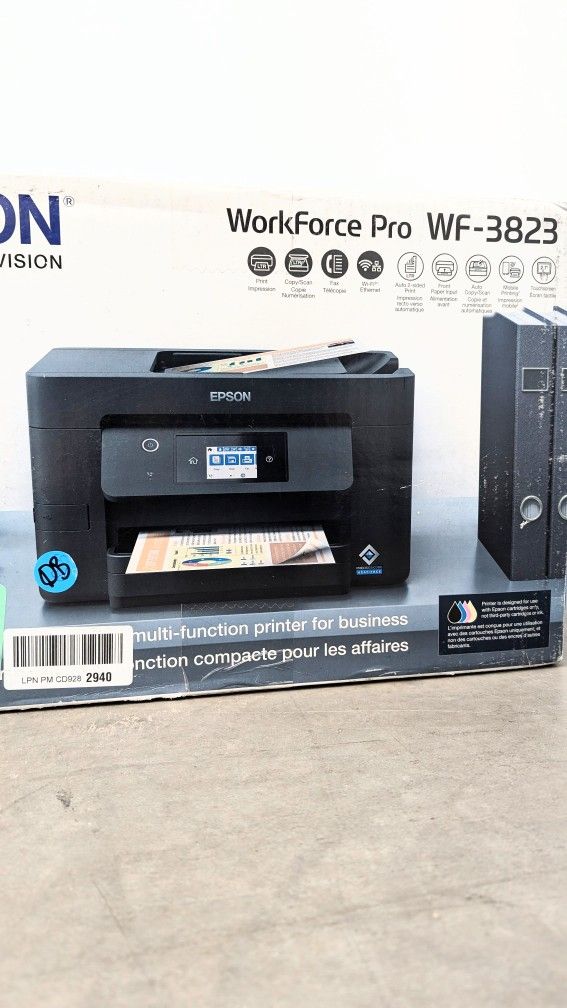 Epson Workforce Pro WF-3823 Wireless All-in-One Printer